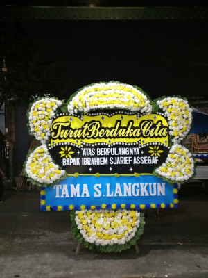 Papan Bunga Duka di Tehoru